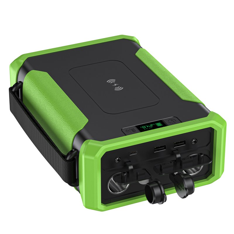 Waterproof IP 65 Emergency Portable 300W Solar Power Station LifePo4 Cells Power Battery Bank Fast Charge PD 100W Power Bank