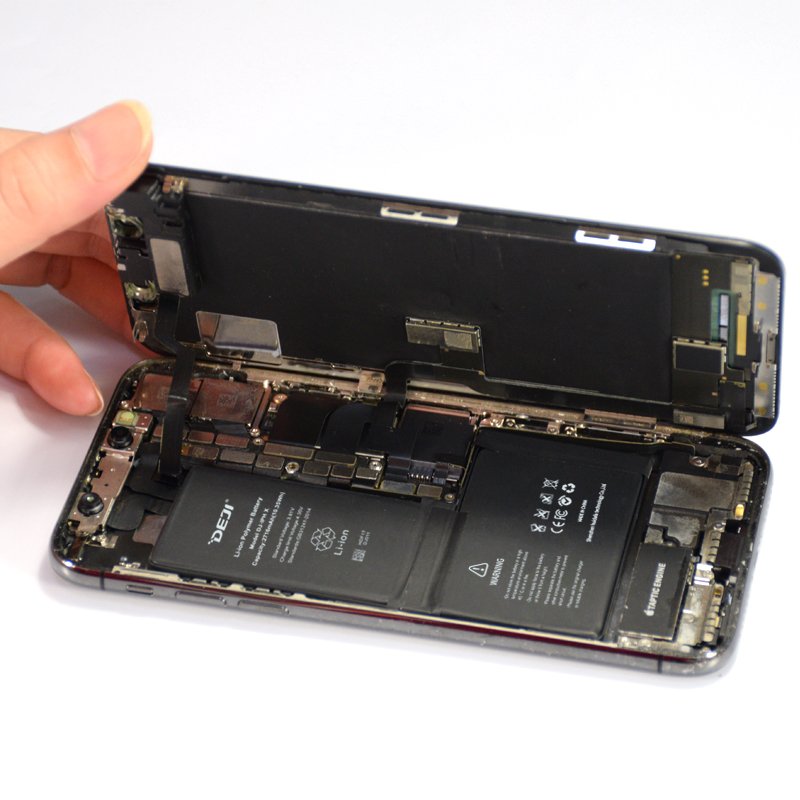 DEJI OEM ODM Label 2930mAh new oem super battery for iphone X small phone battery