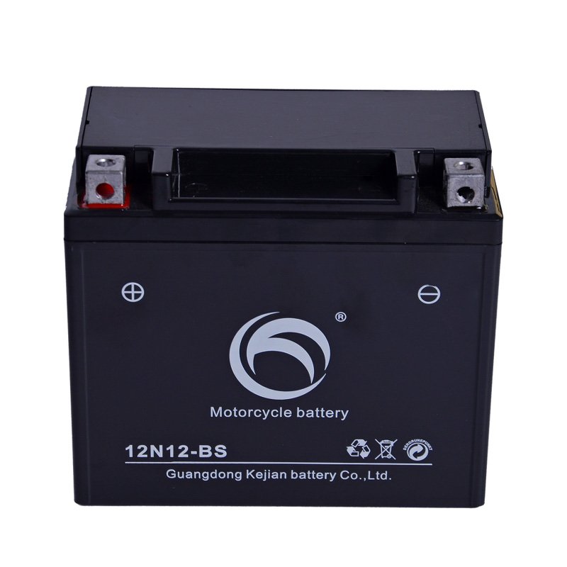 High Quality Factory Price 12N12-BS 12V 12Ah Sealed Lead Acid Maintenance-Free Motorcycle Start Cranking Accessories Batteries