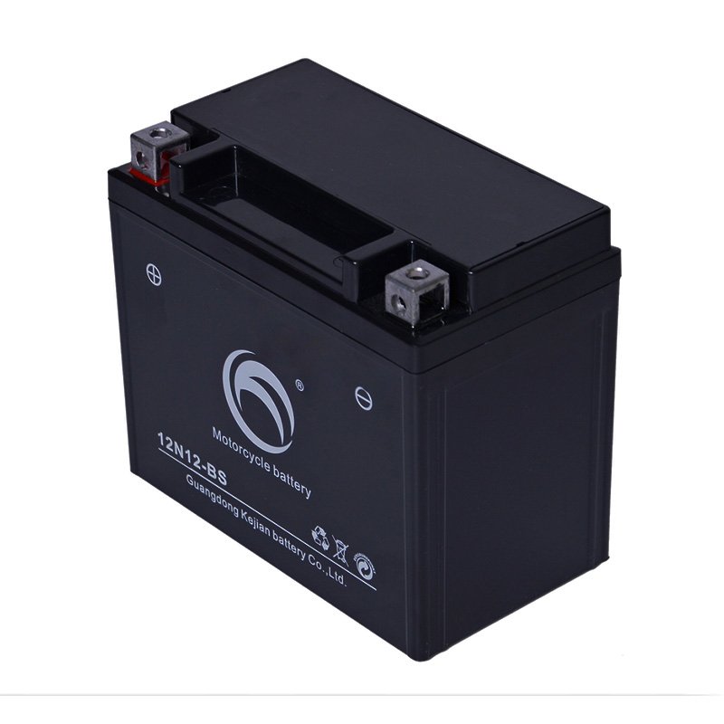 High Quality Factory Price 12N12-BS 12V 12Ah Sealed Lead Acid Maintenance-Free Motorcycle Start Cranking Accessories Batteries