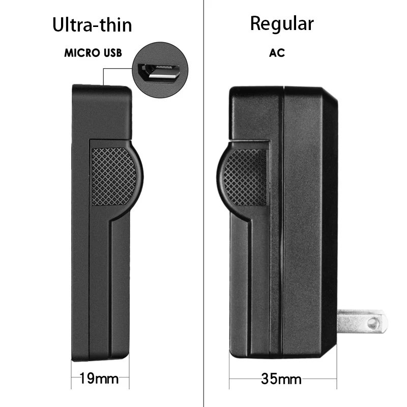 Camera Accessories NP-W126 USB Digital Charger For Canon Camera Battery W126 Ultra-thin Charger Compatible With Multiple Devices