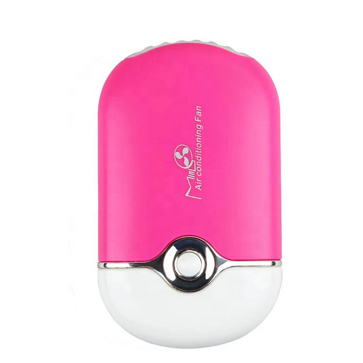 Mini Portable Handheld Desk Air Conditioner 400mAh Lithium Battery Humidification Cooler USB Rechargeable Cooling Fan