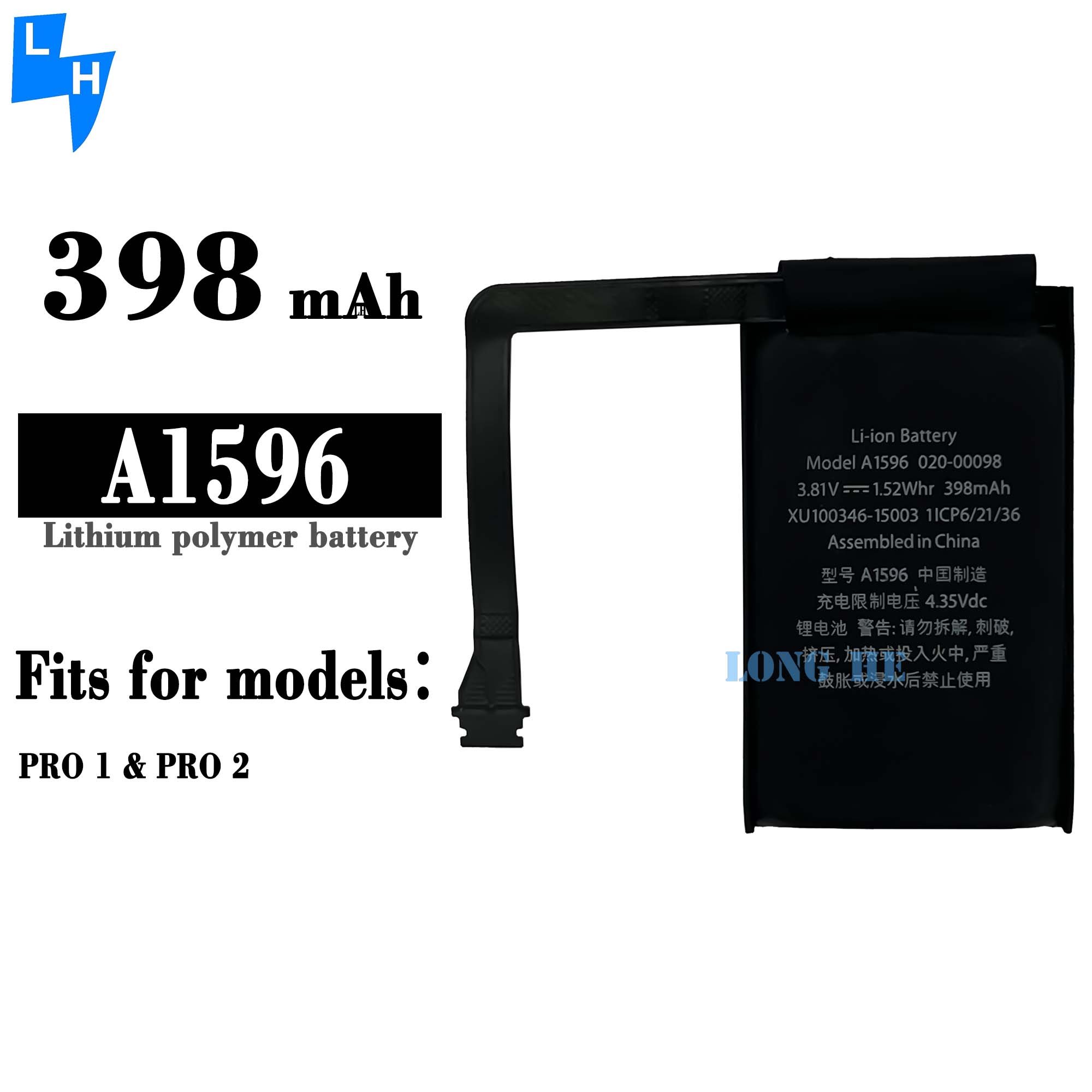 Battery For Airpods PRO Wireless Headset Charging Box Case Battery A1596 Accessories