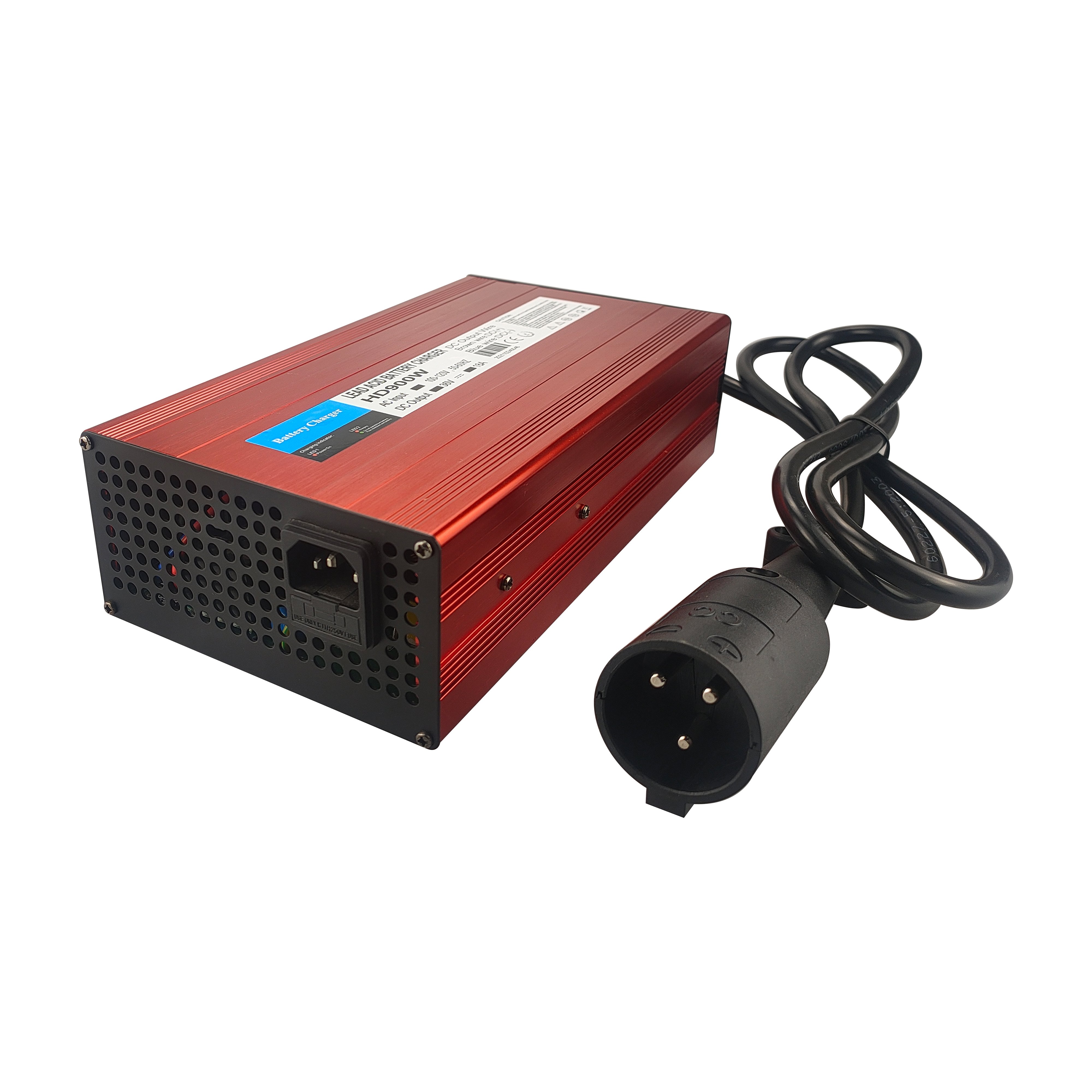 36Volt 18Amp /20Amp Trojan Battery Chargers 48 Volt Golf Cart Accessories with 3 Pin 5mm Round Plug Handle for Club Car DS