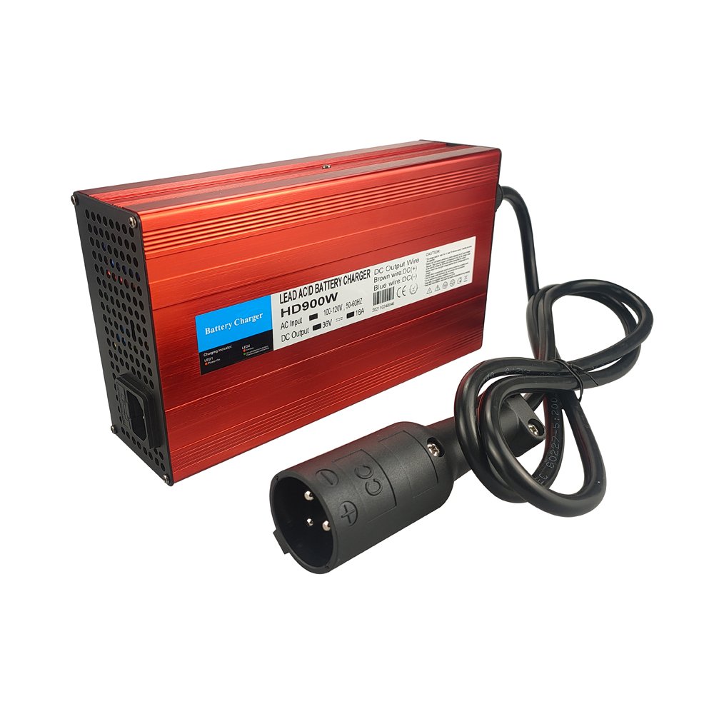 36Volt 18Amp /20Amp Trojan Battery Chargers 48 Volt Golf Cart Accessories with 3 Pin 5mm Round Plug Handle for Club Car DS