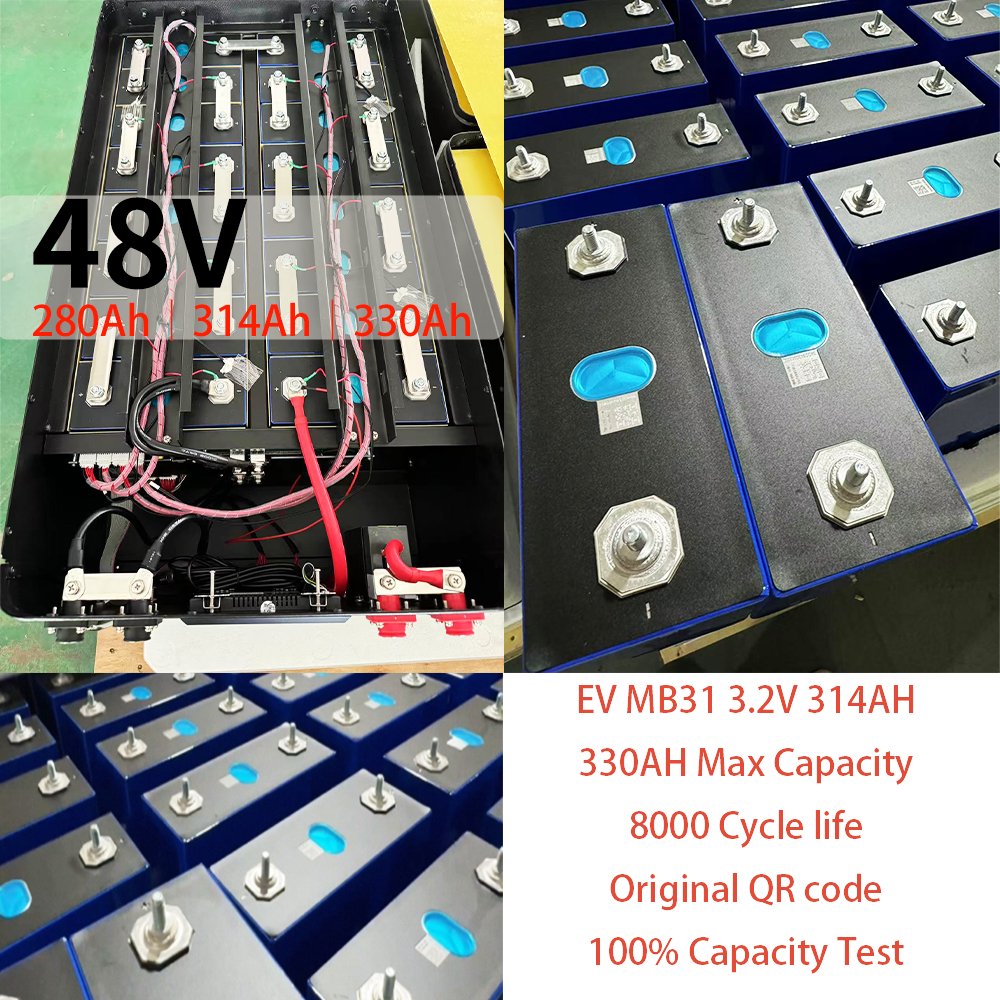SZXUBA Ev Mb31 High Power Application 3.2V 280Ah 314Ah 330AH Lithium Iron Phosphate Lifepo4 3.2V Prismatic Battery Cell