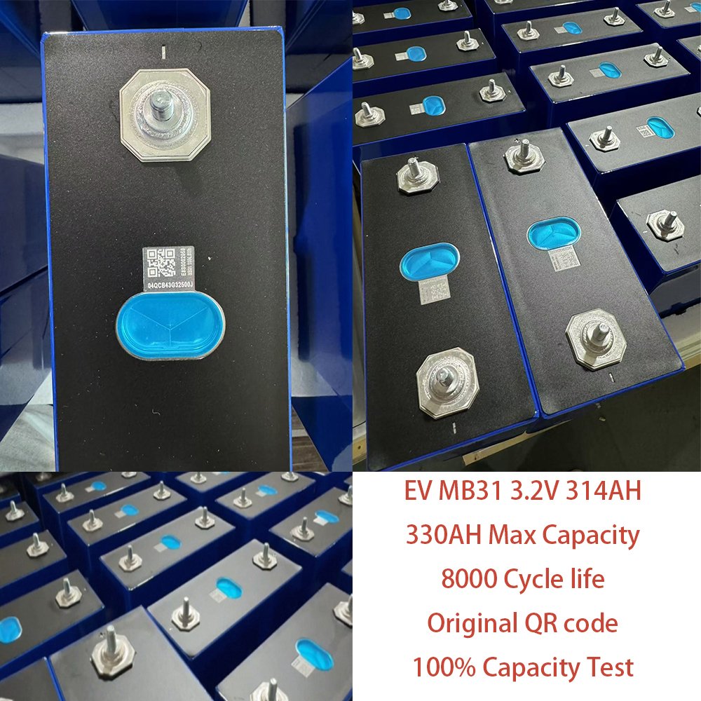SZXUBA Ev Mb31 High Power Application 3.2V 280Ah 314Ah 330AH Lithium Iron Phosphate Lifepo4 3.2V Prismatic Battery Cell