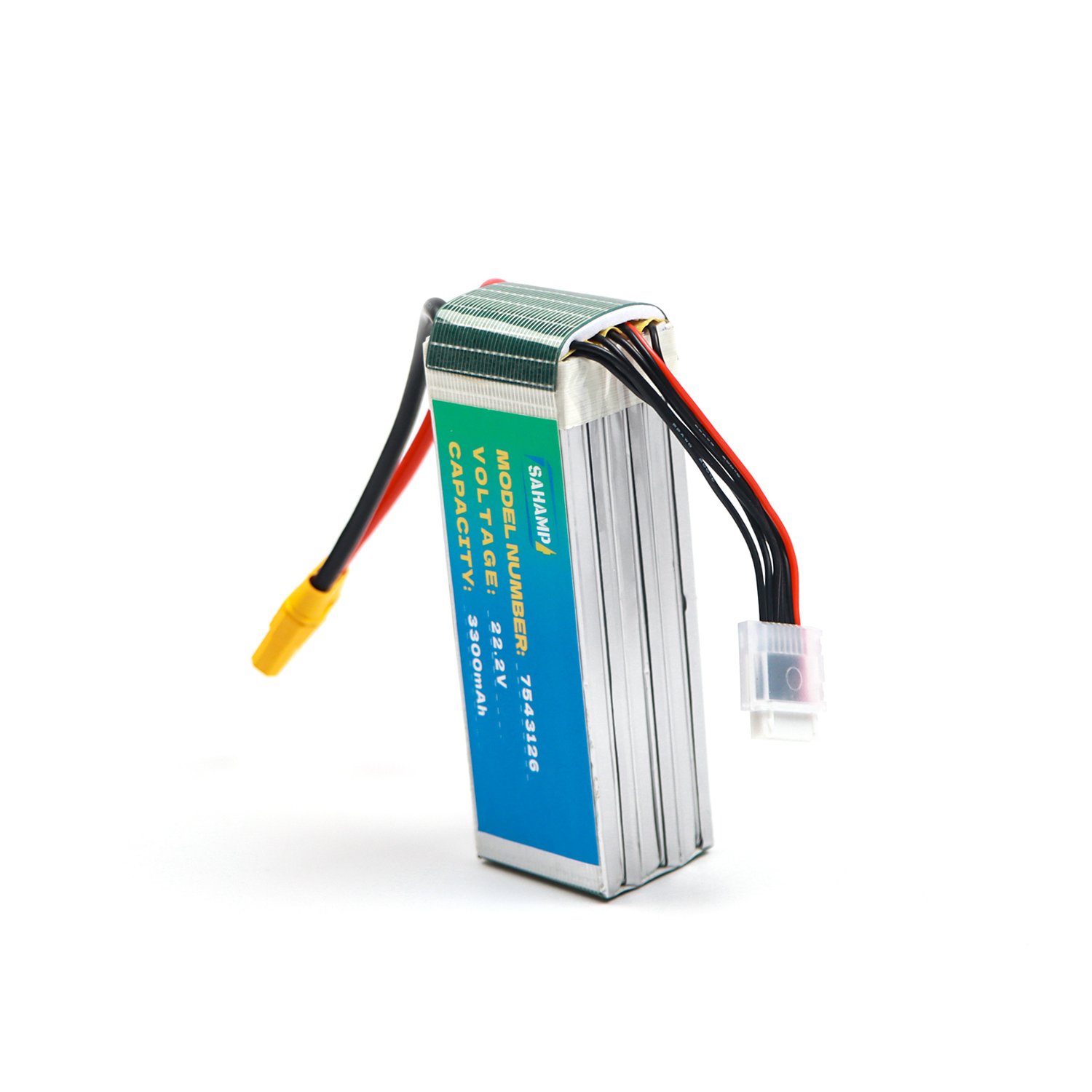 Customized 7543126 22.2V 3300mAh Lithium Ion RC Automotive Battery Pack Electric Vehicles Tools Agricultural Drones LOC Anode