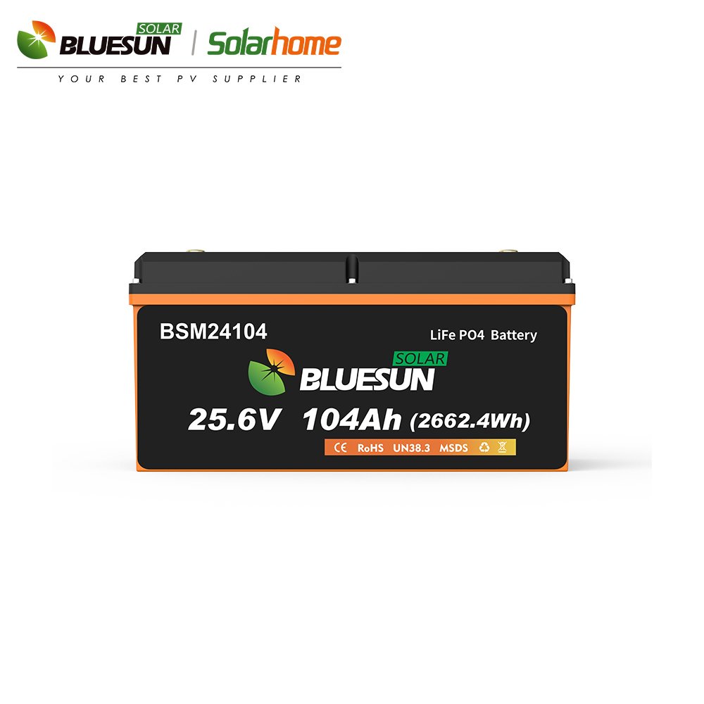 Bluesun home use lithium iron phosphate battery batterie lithium 12v 200ah charge 6000 times solar storage battery