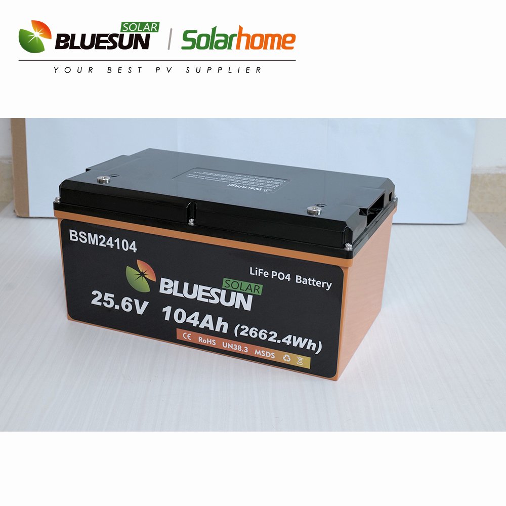 Bluesun home use lithium iron phosphate battery batterie lithium 12v 200ah charge 6000 times solar storage battery