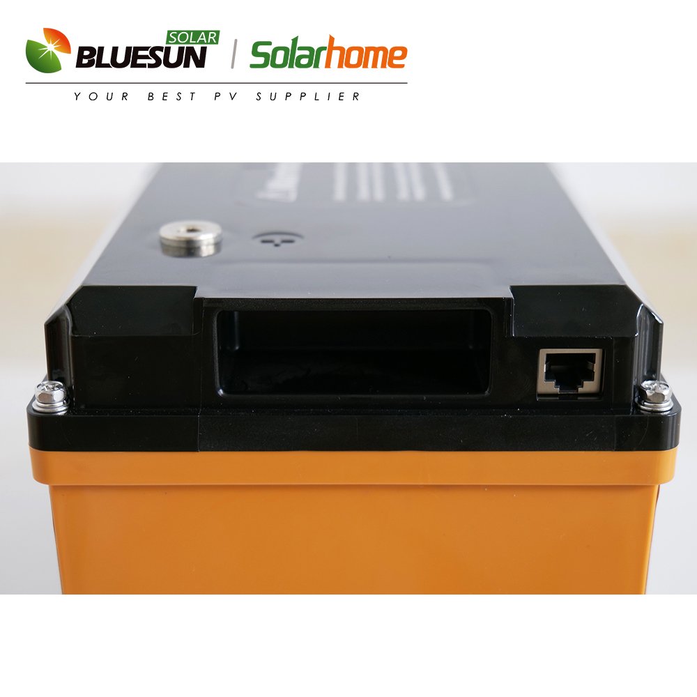 Bluesun home use lithium iron phosphate battery batterie lithium 12v 200ah charge 6000 times solar storage battery