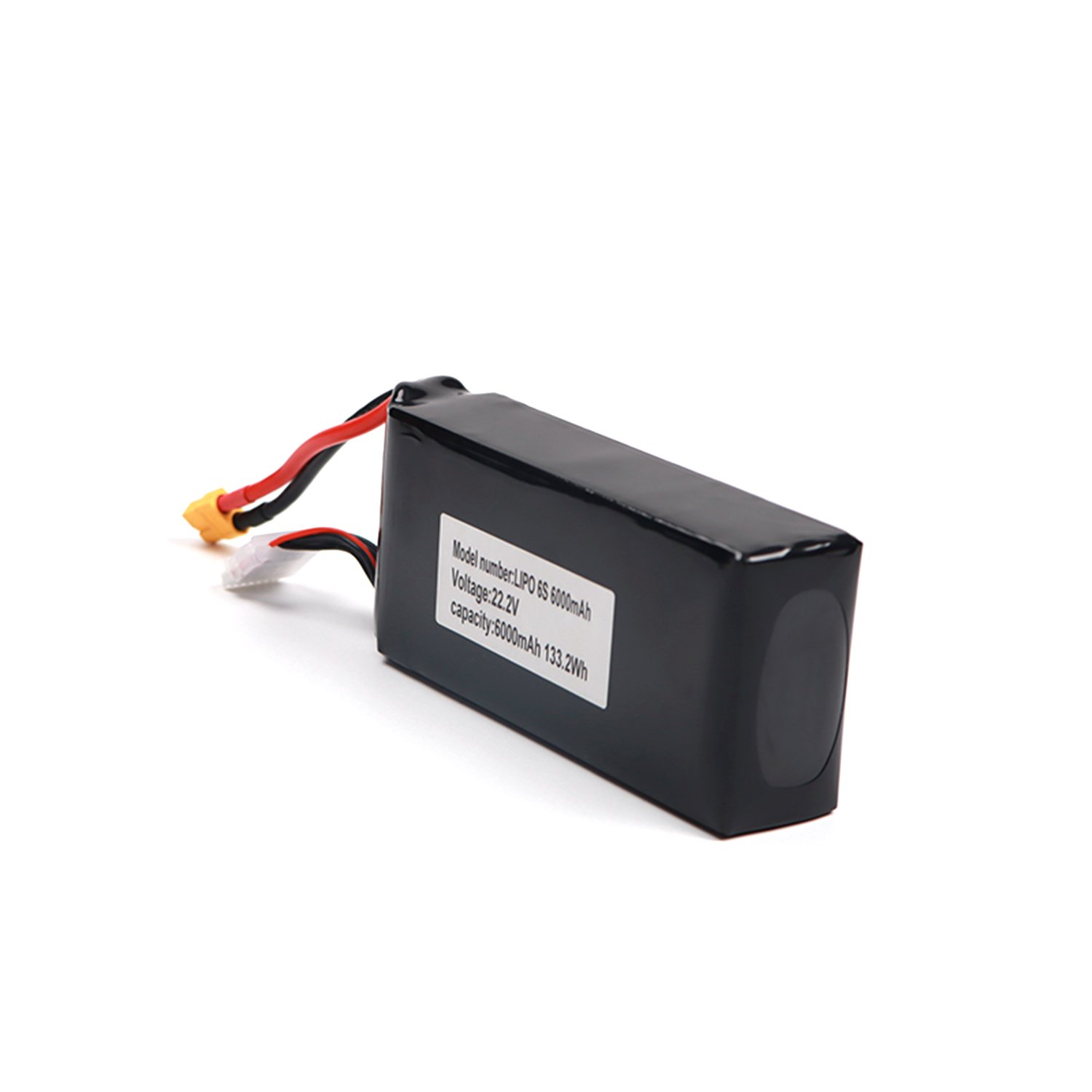 OEM LIPO 6S 6000mAh Lithium Polymer Battery Pack for Drones 48V/24V/72V Options with LCO Anode Material