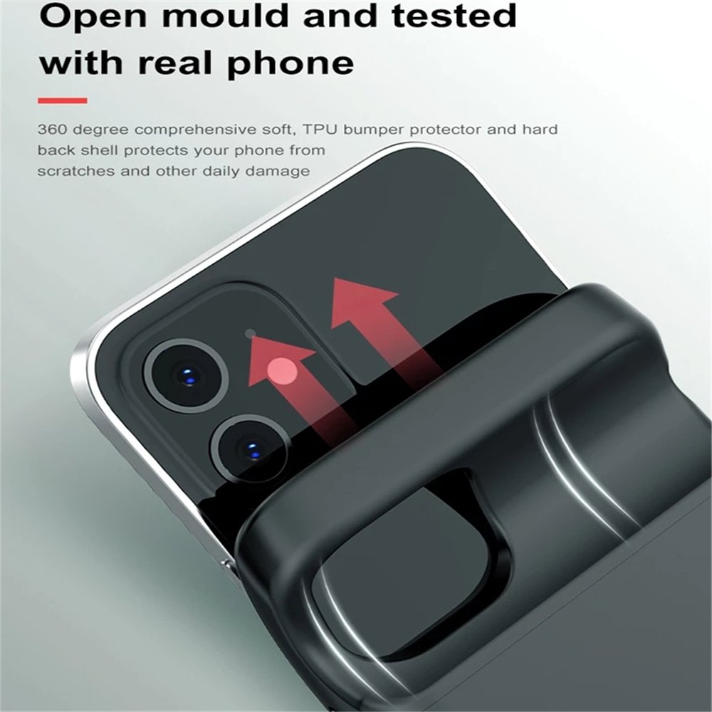 Rechargeable Power Bank 8500Mah External Phone Battery Charger Case For Iphone 16 Series Smart Battery Case Powerbank Phone Case