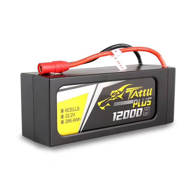 Hot Selling Tattu Plus 12000mAh 6S1P smart battery for four/six axis UAV drone accessories