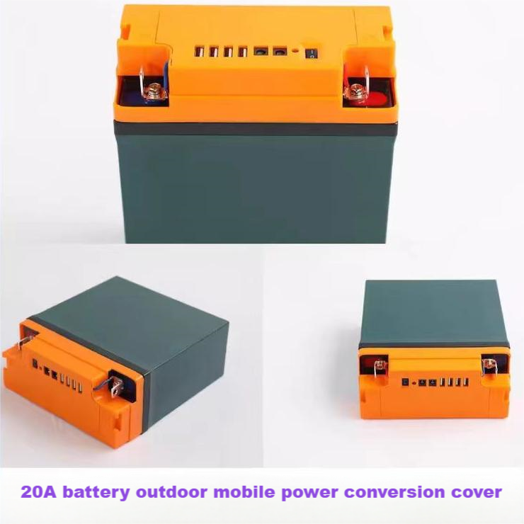 battery cover accessories, universal for 12V 12AH, with carefully selected compatibility for USB conversion and camping lights.