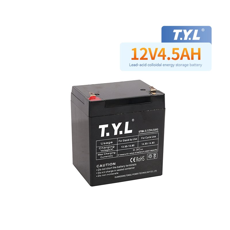 T.Y.L gel battery 12V 4.5Ah 6FM2.6 for home energy storage battery solar storage accessories lead acid batteries
