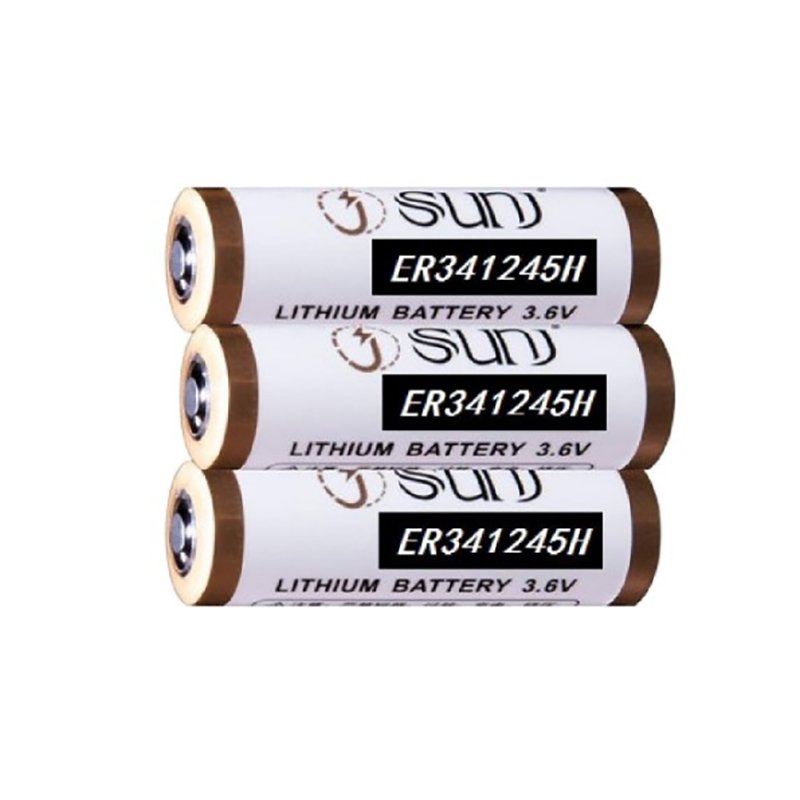 High Energy Density ER341245 Primary Lithium Thionyl Chloride Cylinder Power Tools Consumer Electronics 3.6v battery