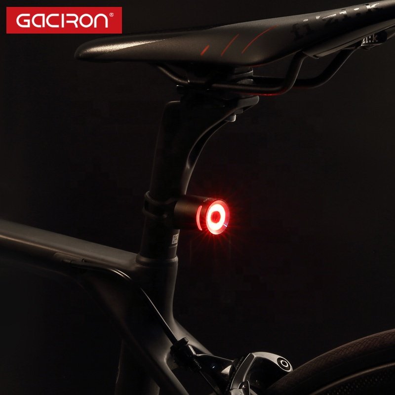 Gaciron W10 USB Rechargeable 3 Modes Safety Warning Road Bike LED Tail Bicycle Light
