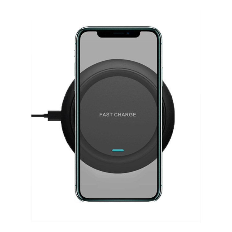 2025 New Fast Charging 15W 10W Portable Wireless Charger Cell Phone Charging Pad Battery Charger For iPhone For Android