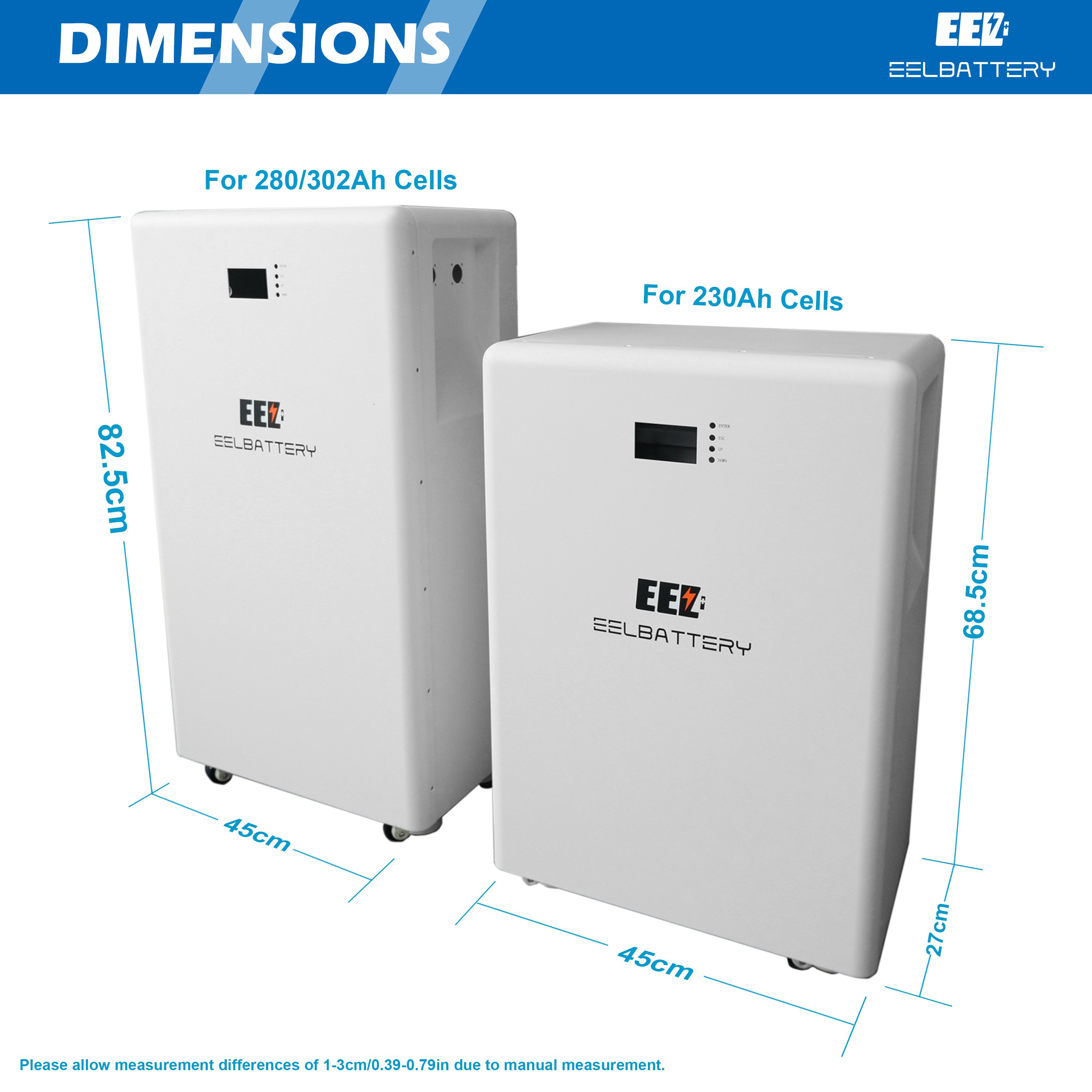 EEL Europe Warehouse Standing Battery Rack Lithium ion Battery Case Lifepo4 Solar 48V Lithium Batteries DIY Box
