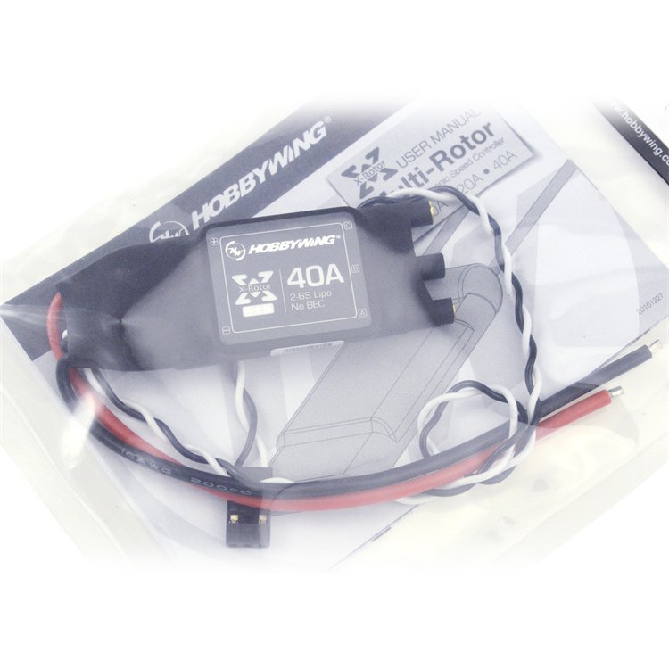 for HOBBYWING XRotor 40A Fixed Wing ESC Support 2S-6S Battery Drone Accessories