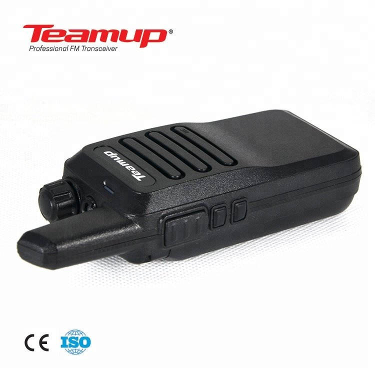 Teamup Mini hand held fm transmitter long range walkie talkie two way radio portable long range 16 Channels