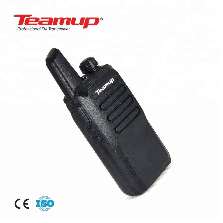Teamup Mini hand held fm transmitter long range walkie talkie two way radio portable long range 16 Channels