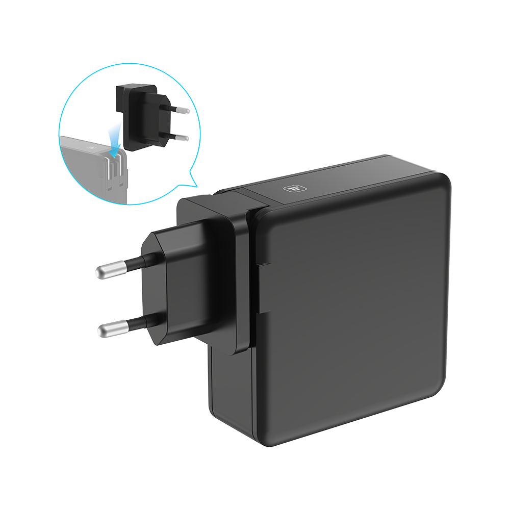 iFlight GaN PD100W Charger UK EU US Plug 4 Ports Dual USB-C+Dual USB-A for Cinewhoop Defender series FPV drone accessories