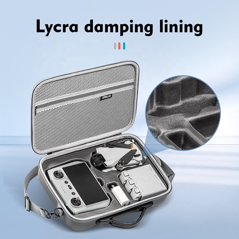 STARTRC PU Waterproof Handheld carry Storage Bag with screen remote control battery charging for DJI Mini 3 pro for Accessories