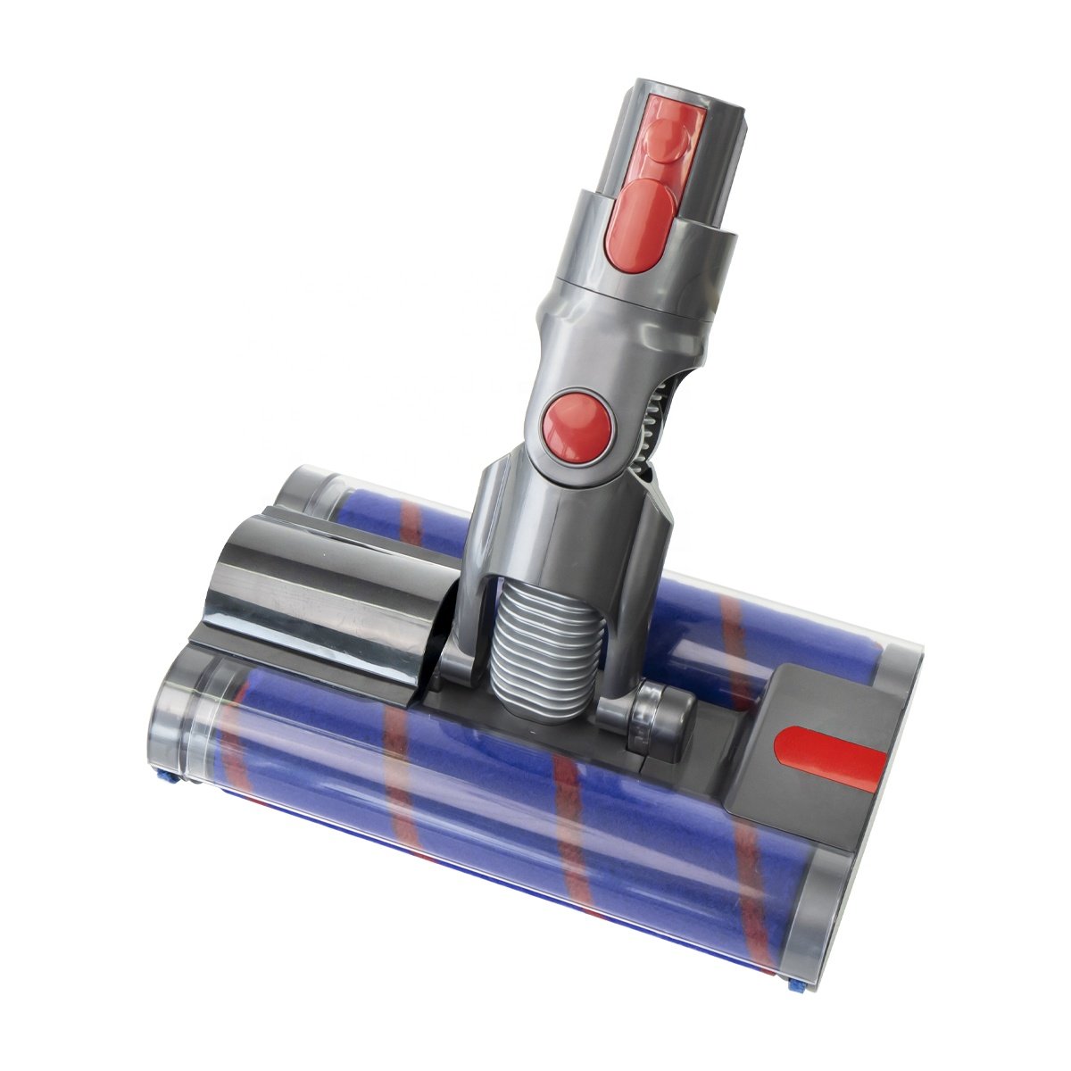 4 Universal Wheel Double Soft Roller Electric Vacuum Cleaner Floor Brush Head For Dysons V7 V8 V10 V11 V15 Vacuum Part Accessory