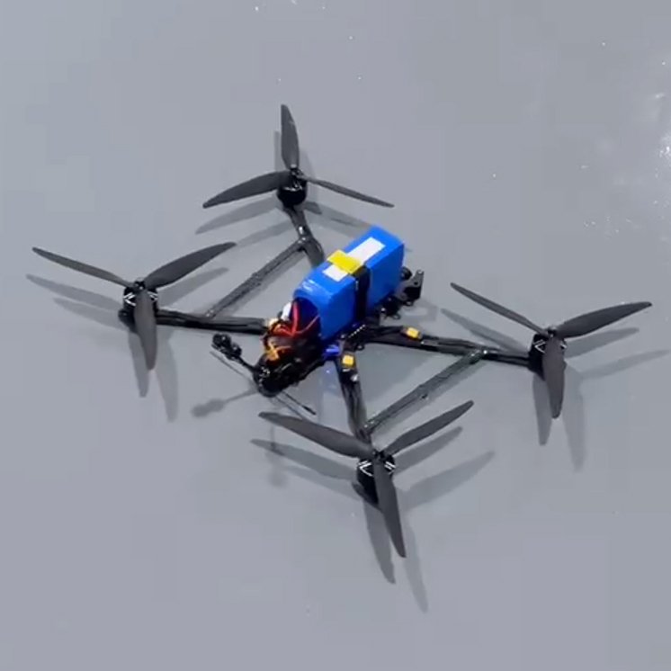 UFlight Elrs tx module 5.8G 3.3G 2.5w vtx 360mhz racing drones 10 13 15 inch fpv accessories drone kit Long race drone parts