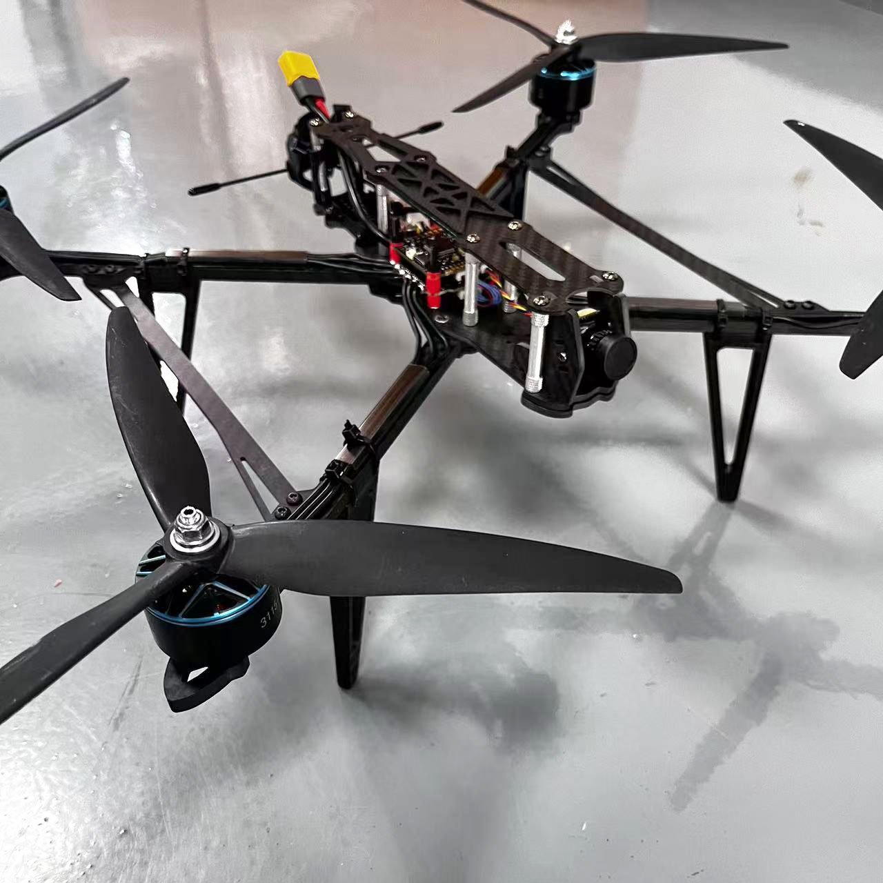 UFlight Elrs tx module 5.8G 3.3G 2.5w vtx 360mhz racing drones 10 13 15 inch fpv accessories drone kit Long race drone parts