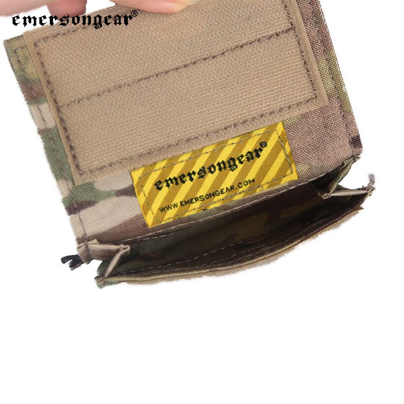 Emersongear 500D Corudra Nylon Tactical Helmet Weight Pouch Combat Load Battery Accessory Pouch For CP Style Helmet