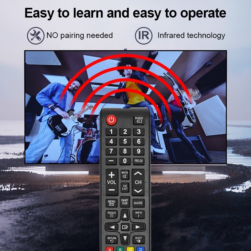 Wholesale TV Remote Control TV Universal Remote BN59-01199F Replaced Remote Control Fits for Samsung LCD LED HD Plasma Smart TV