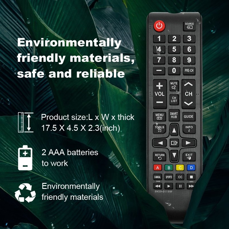 Wholesale TV Remote Control TV Universal Remote BN59-01199F Replaced Remote Control Fits for Samsung LCD LED HD Plasma Smart TV