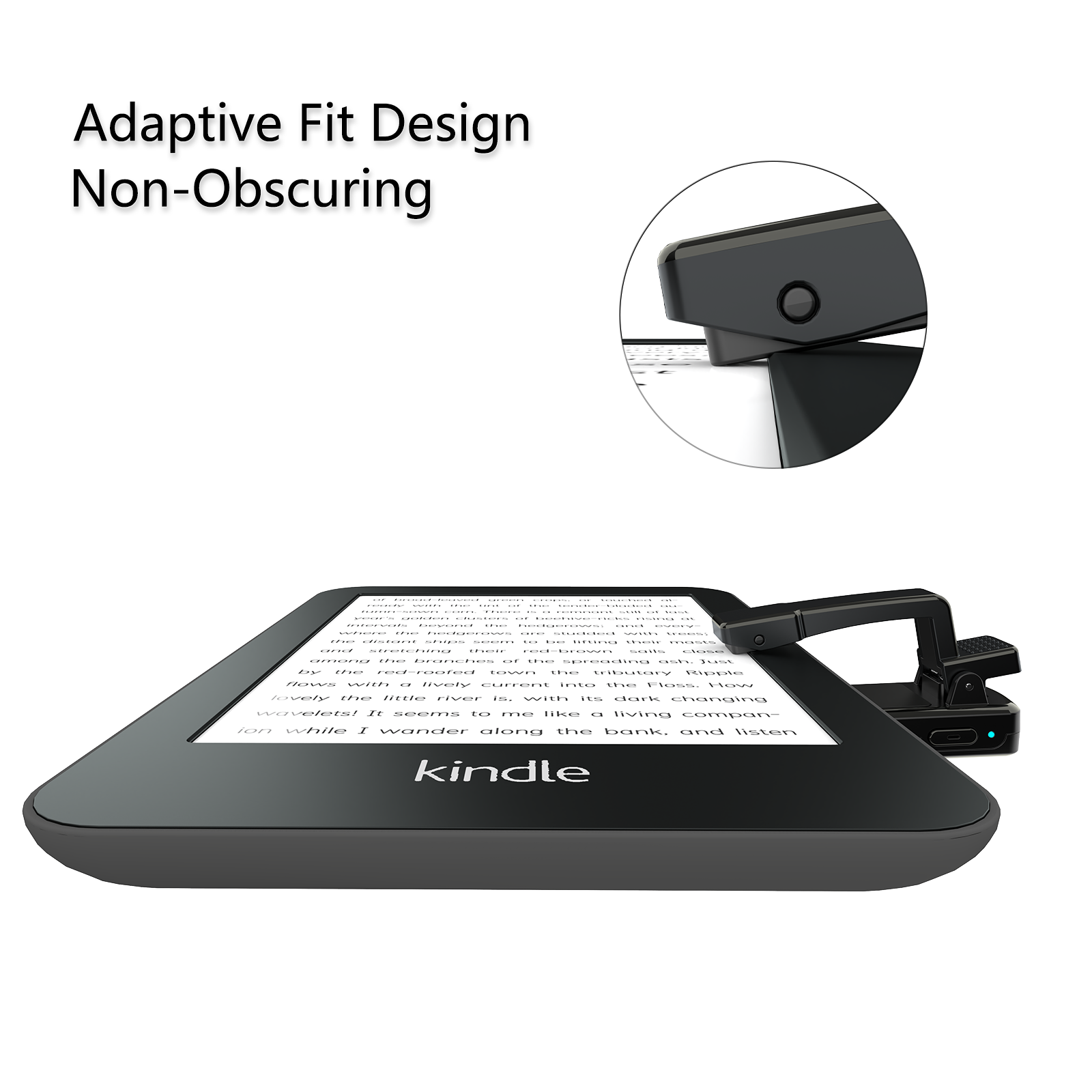 Kindle Smart Page Turner 2023 Best Reading Accessory Remote Control Cell Phone Kindle Book Reading X Ring