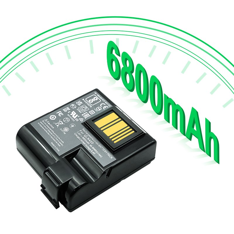 Factory Wholesale 7.2V 6800mAh Rechargeable Lithium Battery for Zebra Printer ZQ630 ZQ63-AUWA000-00