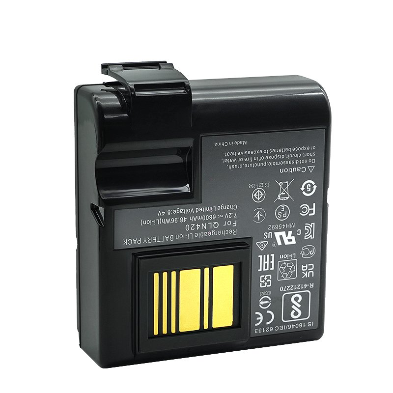 Factory Wholesale 7.2V 6800mAh Rechargeable Lithium Battery for Zebra Printer ZQ630 ZQ63-AUWA000-00