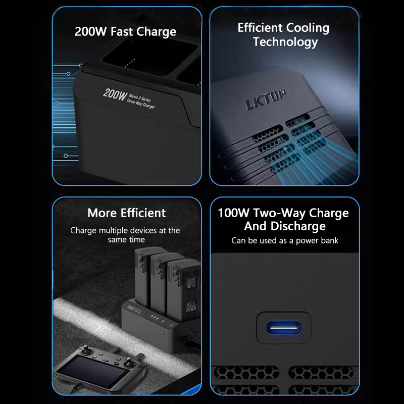 Hot sales Mavic 3 Intelligent Battery Charging Hub For Mavic 3 & Mavic 3 Enterprise Series Drone Mavic 3 Charging Hub Accessory