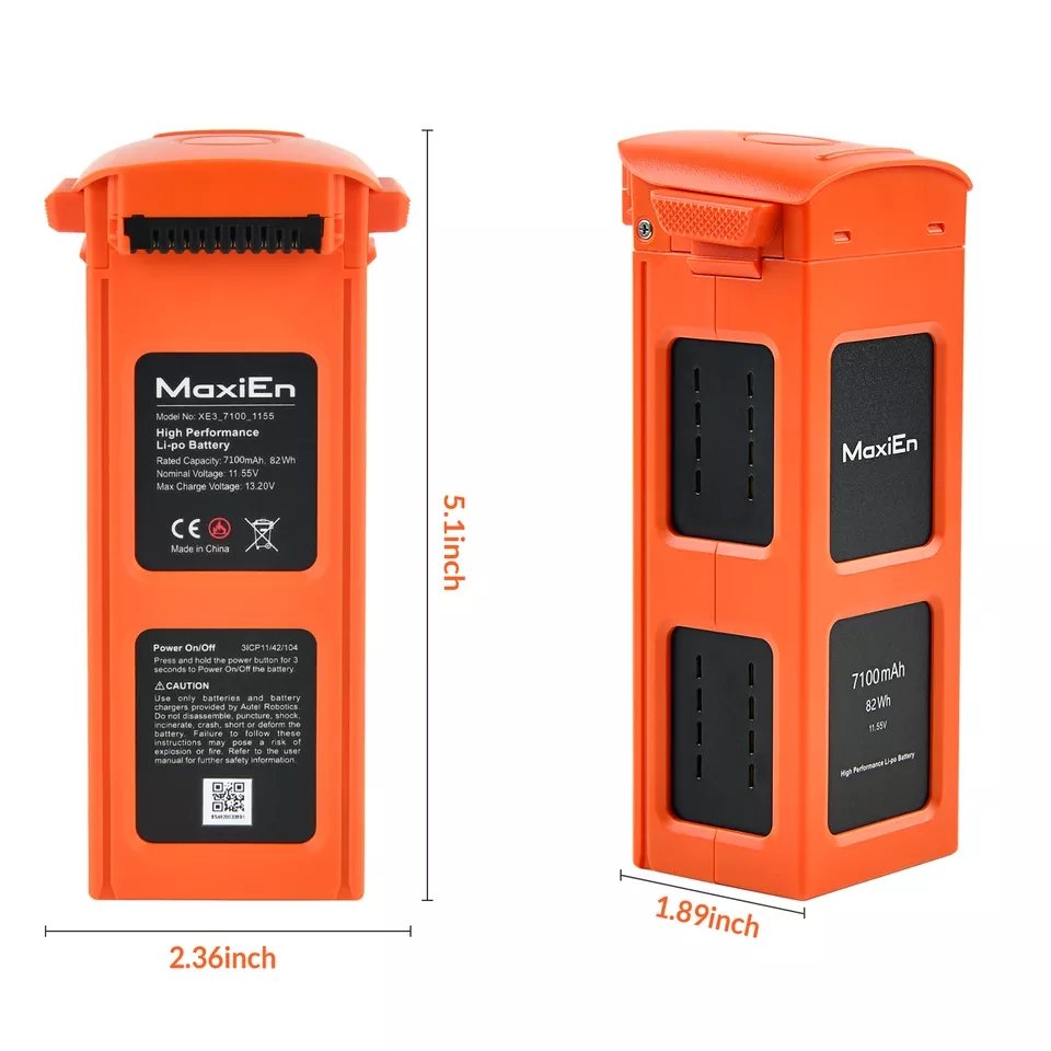 Autel Original Manufacturer Wholesale batteries for drones Autel EVO 2 drone Accessories autel Drones Battery