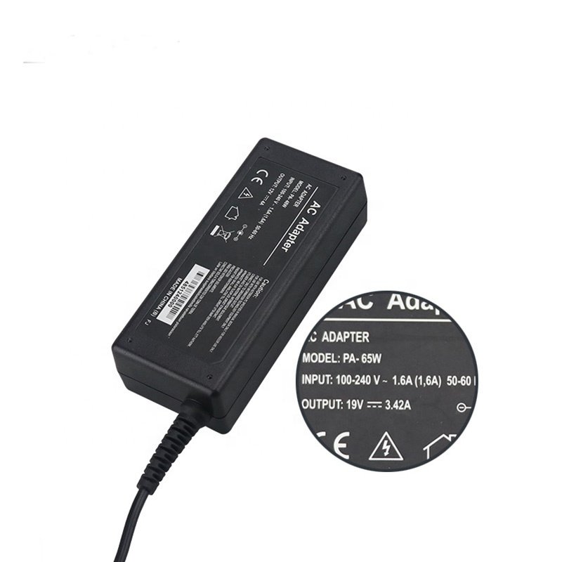 65W Universal AC To DC 19V 3.42A Replacement AC Laptop Battery Adapter Charger For Acer for Asus With 5.5*1.7 mm Connector
