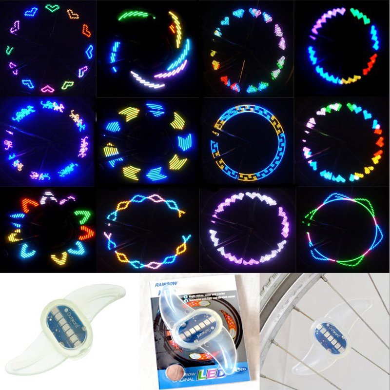 Hot sell Bicycle Accessories Led Plastic Motorcycle Wheel Light Tire Valve Stem Firefly Wheel Spoke Light For Bike