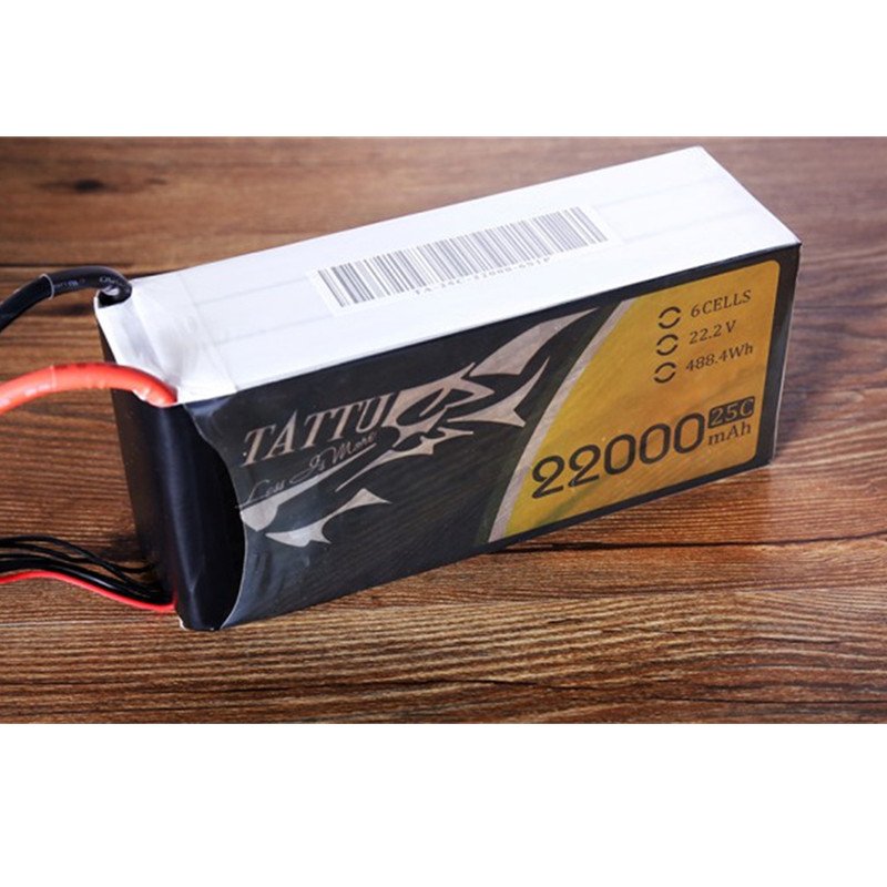 ACE TATTU Plant Protection Drone Lithium Polymer Battery 6S 22.2V 22000mah Agricultural