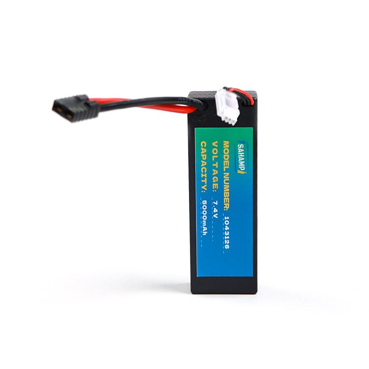 7.4V 5000mAh Lipo Battery for RC Drone Lithium-Ion 1043126 with LCO Anode for Consumer Electronics