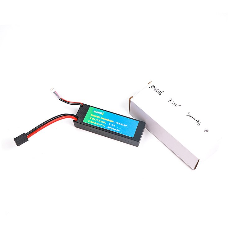 7.4V 5000mAh Lipo Battery for RC Drone Lithium-Ion 1043126 with LCO Anode for Consumer Electronics