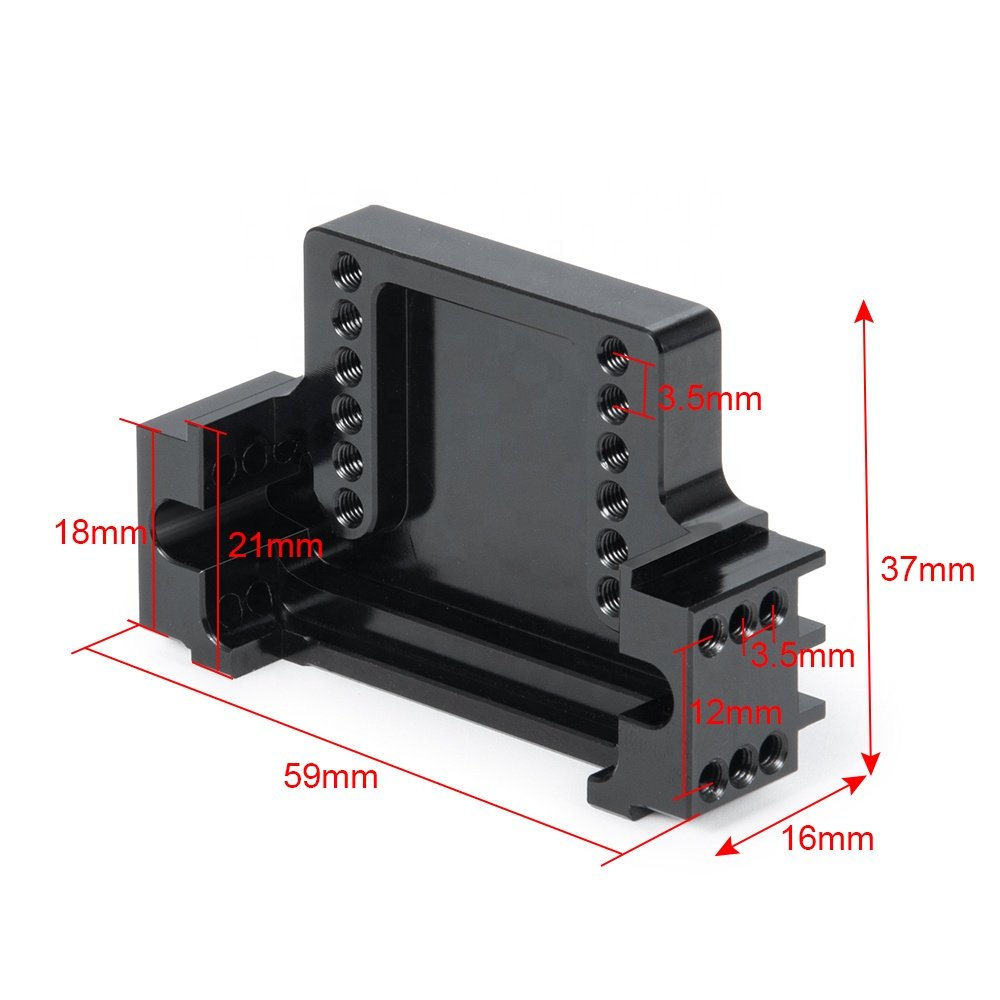CNC Alloy 1/14 RC Body Shell Lift Kit For Tamiya Tractor Truck Accessories