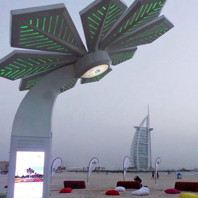 Custom Diy Shape Irregular Long Round Umbrella Triangle Smart Flower Shape Flexible Solar Panel Etfe Monocrystalline Solar Panel