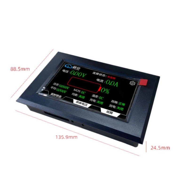 LCD with 4.3inch Display Customized Lithium battery intelligent protection board display screen Battery Accessories