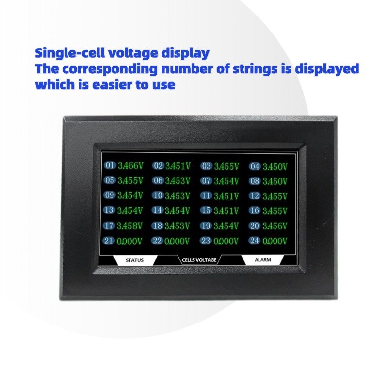 LCD with 4.3inch Display Customized Lithium battery intelligent protection board display screen Battery Accessories