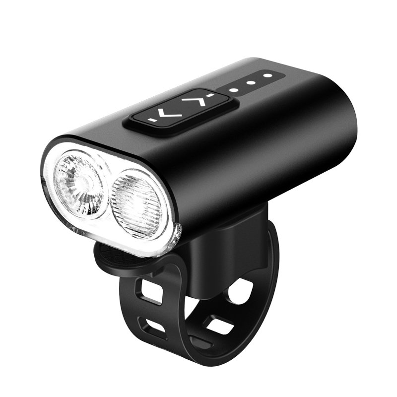 Bike Accessories Bicycle Front Light 500LM Portable USB Rechargeable Led Lamp Aluminum Bicycle Front Light Set